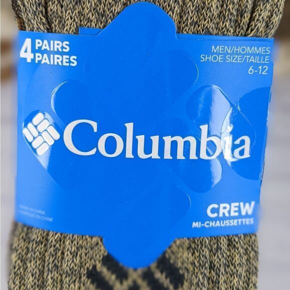 NWT 4-pack of Columbia Moisture Control Crew Socks - Picture 3 of 8